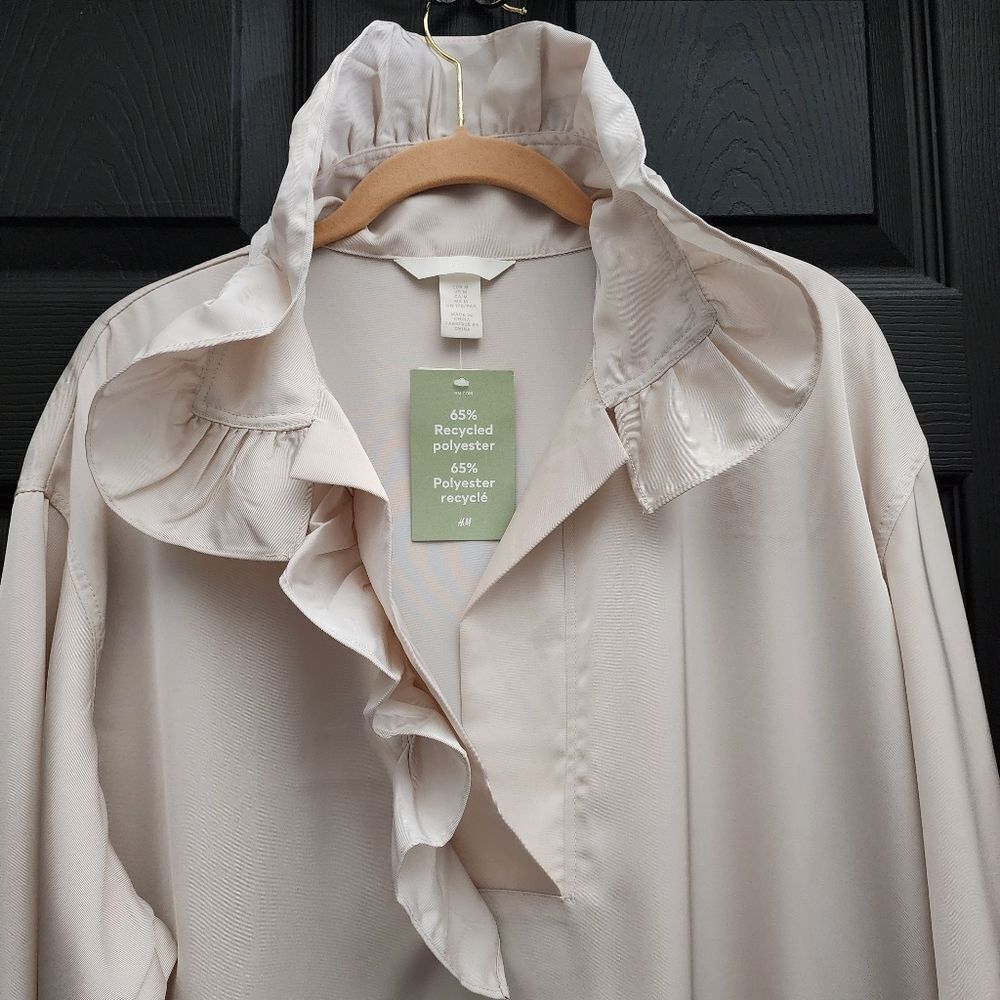H&M Flounce-Collared Blouse - Picture 9 of 16